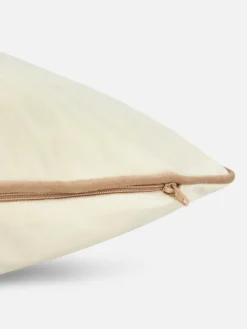 Best Primark Lot De 2 Housses De Coussin En Velours Naturel