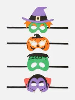 Clearance Primark Lot De 4 Masques D'Halloween Multicolore