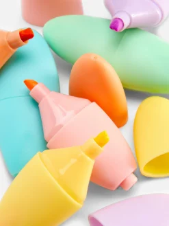 Outlet Primark Lot De 6 Mini Surligneurs Multicolore