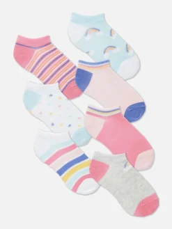 Best Primark Lot De 7 Paires De Chaussettes Pour Baskets Multicolore