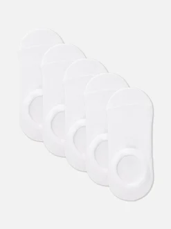 Clearance Primark Lot De 5 Paires De Chaussettes Invisibles Essential Blanc