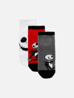 Best Primark Lot De 3 Paires De Chaussettes Disney L'étrange Noël De Monsieur Jack Noir