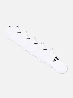 Best Primark Lot De 5 Paires De Chaussettes Pour Baskets Umbro Blanc