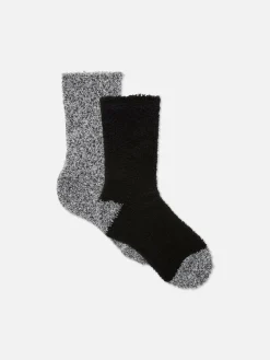 Best Primark Lot De 2 Paires De Chaussettes Confortables Noir