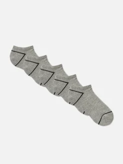 Best Primark Lot De 5 Paires De Chaussettes En Tissu-éponge Gris