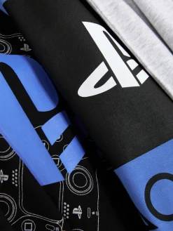 Discount Primark Lot De 2 Pyjamas à Manches Longues PlayStation Noir