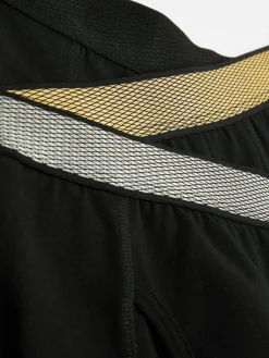 Primark Lot De 3 Shortys à Taille Métallisée Noir