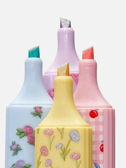 Sale Primark Lot De 4 Surligneurs à Paillettes Rose