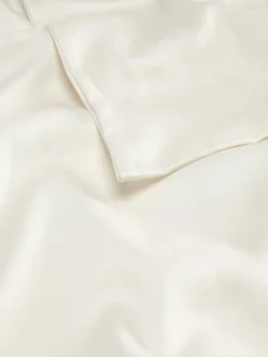 Outlet Primark Lot De 2 Taies D'oreiller En Satin Blanc