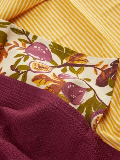 Best Primark Lot De 3 Torchons Bordeaux