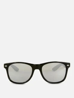 Sale Primark Lunettes De Soleil Effet Miroir à Monture Carrée Argent