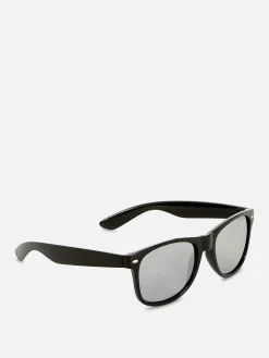 Sale Primark Lunettes De Soleil Effet Miroir à Monture Carrée Argent