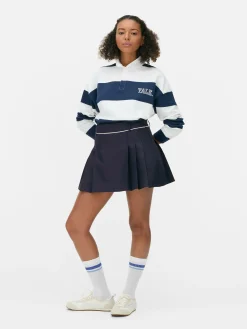 Hot Primark Mini-jupe De Tennis Plissée Bleu marine