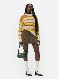 Primark Mini-jupe En Velours Côtelé Rita Ora Fauve