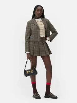 New Primark Mini-jupe-short à Carreaux Avec Mors Rita Ora Multicolore