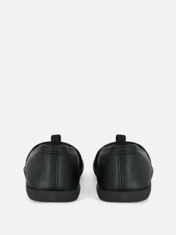 Online Primark Mocassins à Enfiler En Simili Cuir Noir