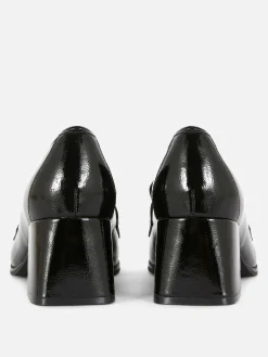 Primark Mocassins à Talon Noir