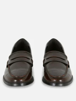 Hot Primark Mocassins En Simili Cuir Marron