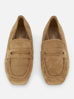 Clearance Primark Mocassins En Suédine Fauve