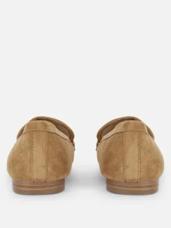 Clearance Primark Mocassins En Suédine Fauve