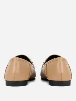 Sale Primark Mocassins Habillés à Mors Fauve