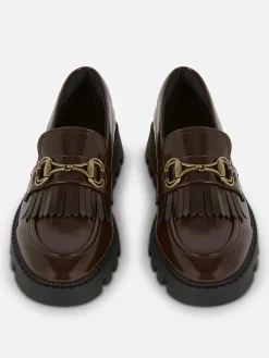 Outlet Primark Mocassins épais à Frange Rita Ora Marron