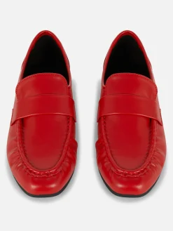 Hot Primark Mocassins Ruchés Rita Ora Rouge