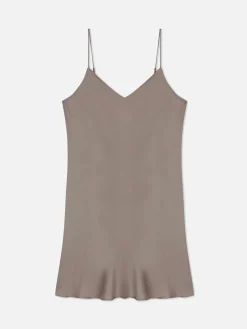 Best Primark Nuisette En Satin à Col En V Gris