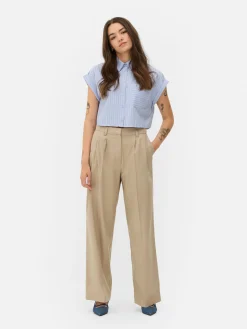 Sale Primark Pantalon Chino Large Grège