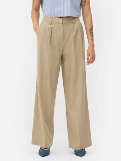 Sale Primark Pantalon Chino Large Grège