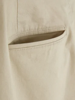 Sale Primark Pantalon Chino Stretch Coupe Slim Grège