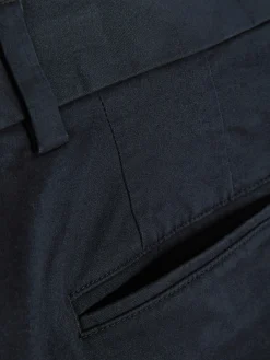 Sale Primark Pantalon Chino Stretch Coupe Slim Bleu marine