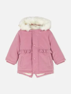 Best Primark Parka En Fausse Fourrure Rose