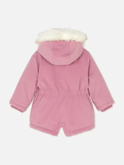 Best Primark Parka En Fausse Fourrure Rose