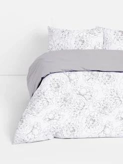 Hot Primark Parure De Lit Super King Size Texturée à Motif Floral Naturel