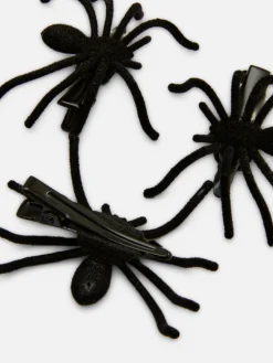 Sale Primark Pinces à Cheveux En Araignée D'Halloween Noir