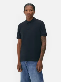 Sale Primark Polo En Piqué Classique Bleu marine