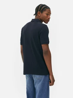 Sale Primark Polo En Piqué Classique Bleu marine