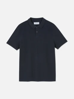 Sale Primark Polo En Piqué Classique Bleu marine