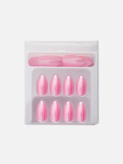 Clearance Primark PS... Faux Ongles émaillés Pointus Rose