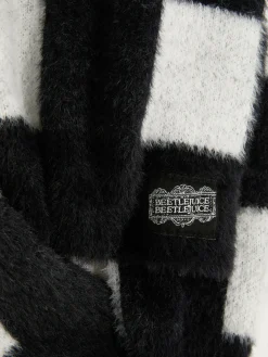 Best Primark Pull à Carreaux Beetlejuice Noir/Blanc