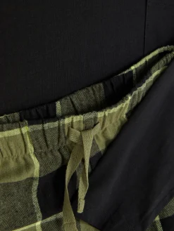 Outlet Primark Pyjama à Carreaux Noir