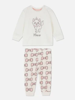 Best Primark Pyjama En Molleton à Manches Longues Disney Les Aristochats Marie Écru