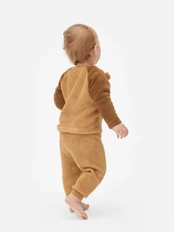 Discount Primark Pyjama En Molleton à Motif Ours Marron