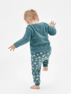 Online Primark Pyjama En Molleton à Motif Ours Bleu sarcelle