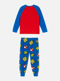 Clearance Primark Pyjama En Molleton Super Mario Rouge