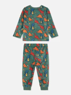 Best Primark Pyjama En Velours Graphique Vert