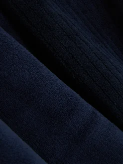 Online Primark Pyjama Long En Molleton Bleu marine