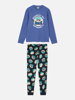 Outlet Primark Pyjama Long South Park Bleu foncé