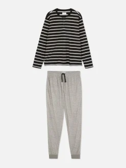 Online Primark Pyjama Long Ultra-doux Noir